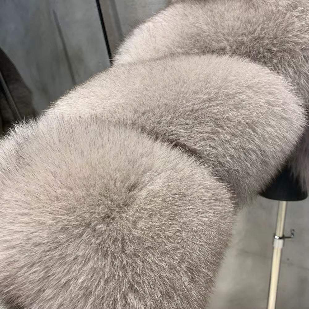 Luxury Real Fur Coat