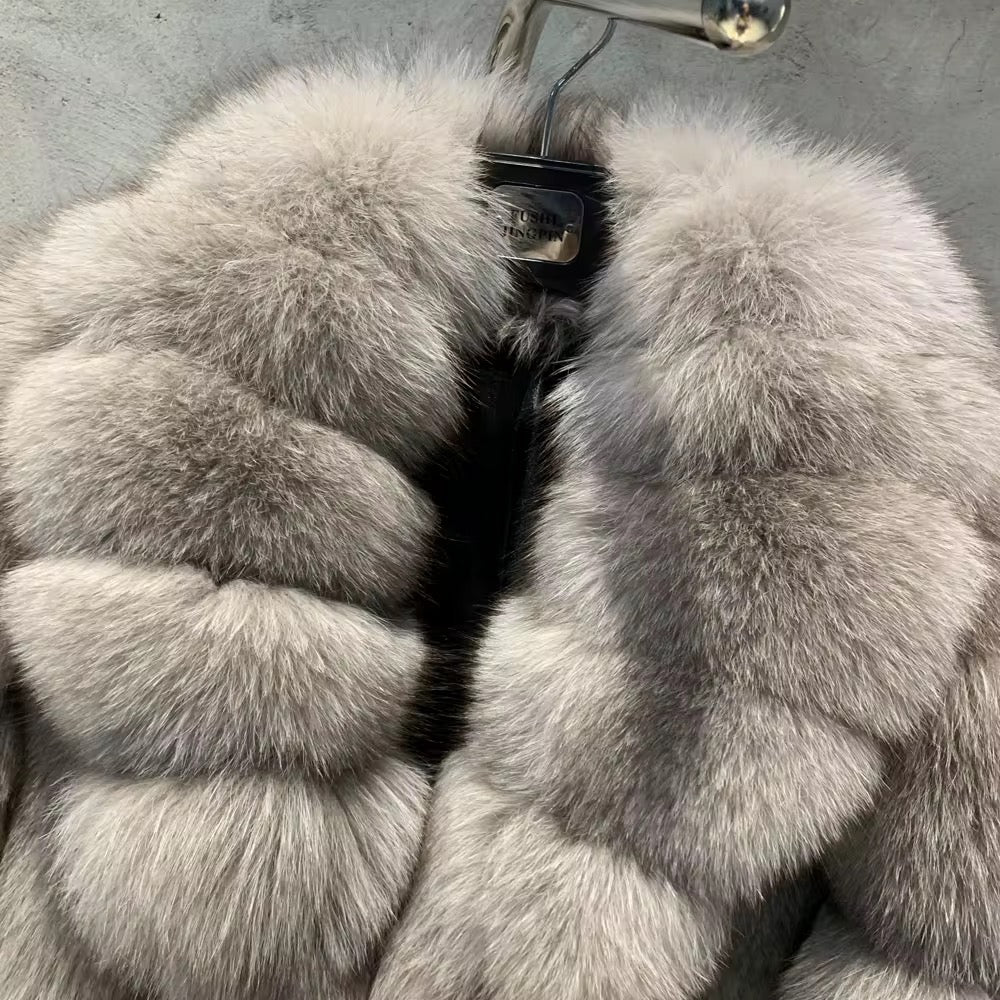 Luxury Real Fur Coat