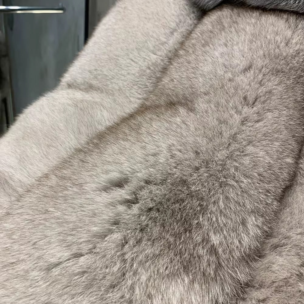 Luxury Real Fur Coat