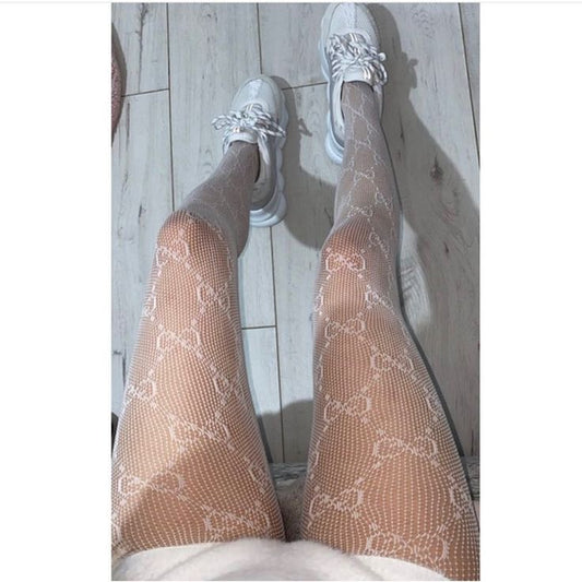White Small G Tights