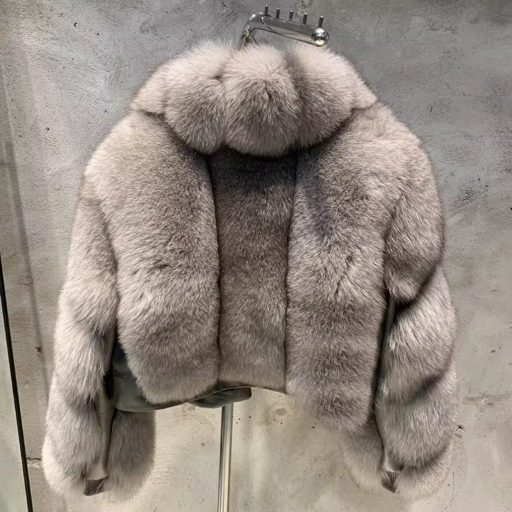 Luxury Real Fur Coat