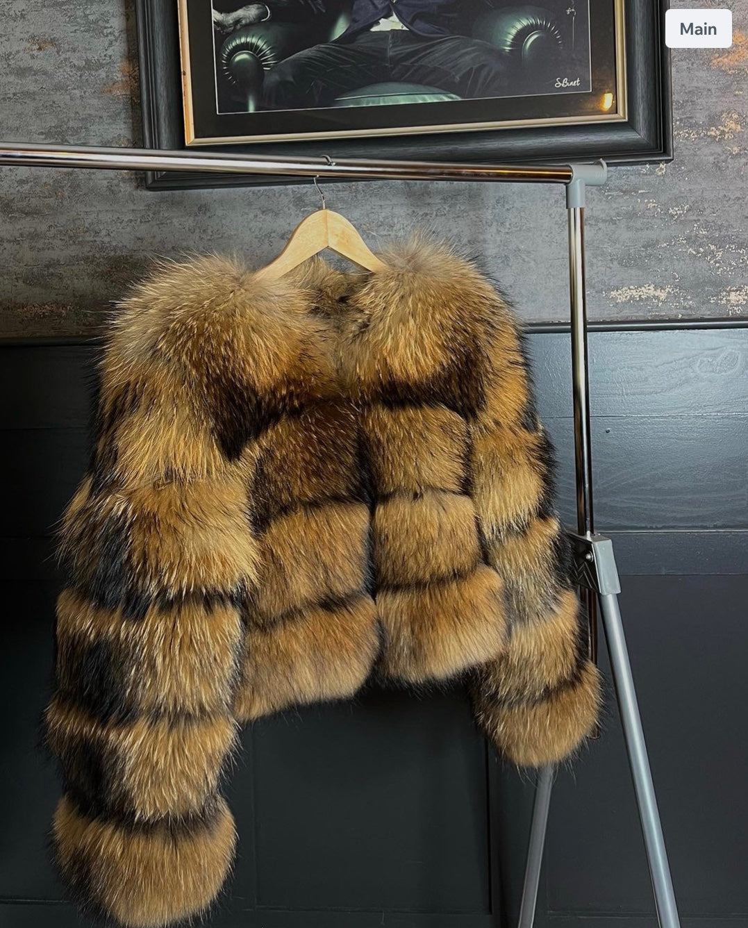 Raccoon Fur Coat