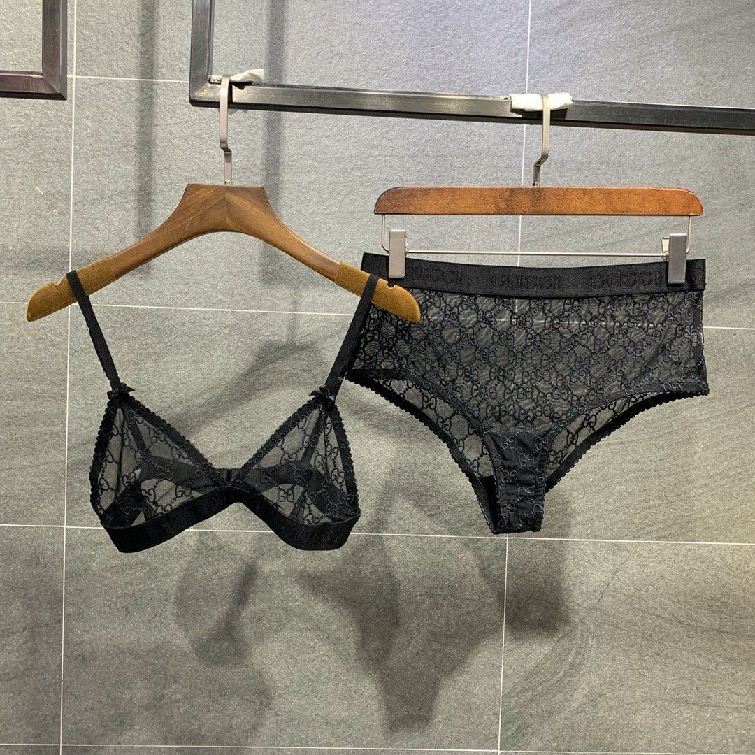 Black G Underwear Set