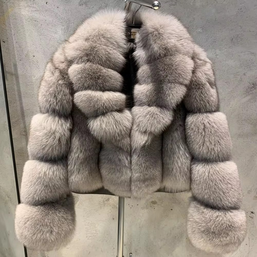 Luxury Real Fur Coat